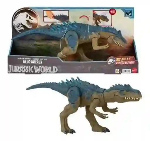 Jurassic World Juguete Dinosaurio Despiadado Allosaurus - HRX50