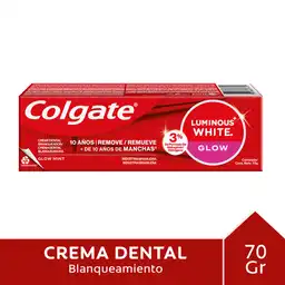 Pasta Dental Colgate Luminous Glow 70 g