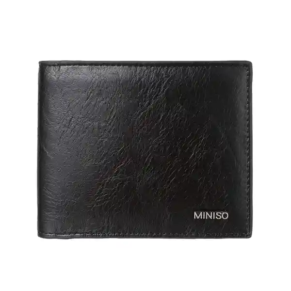 Cartera Para Hombre Negro Miniso