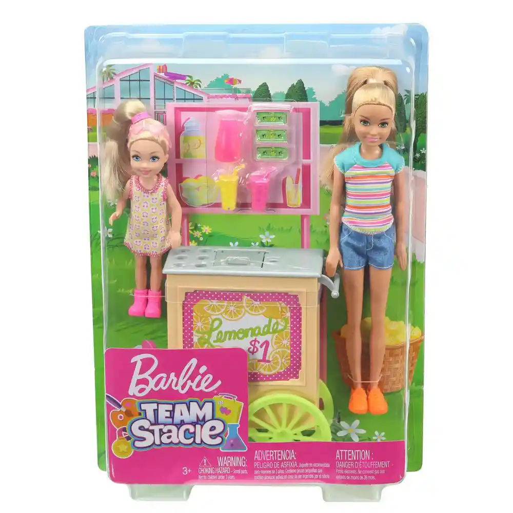 Barbie Juguete Stacie Stand de Limonada