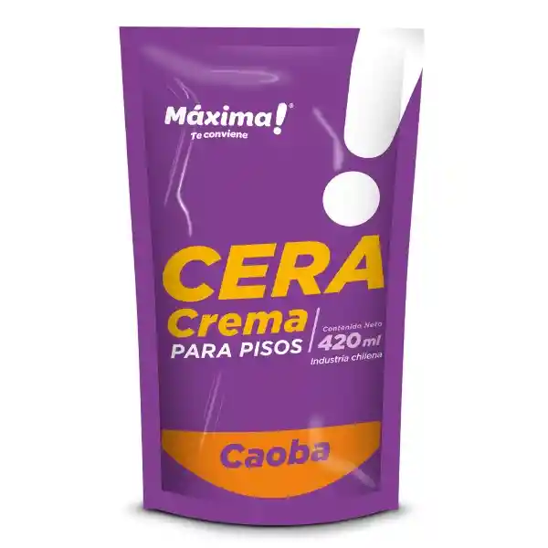 Máxima Cera Crema Caoba