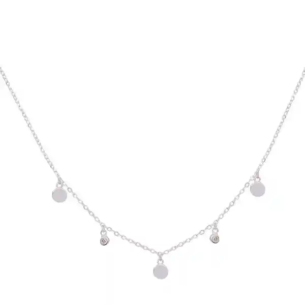 Boaz Collar Silk Plata