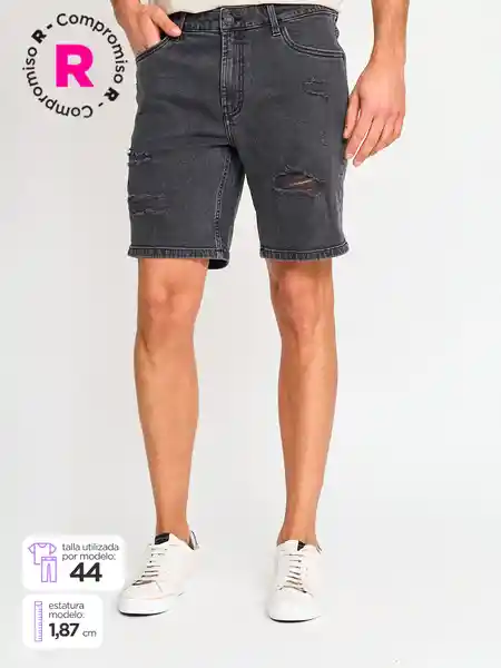 Index Bermuda Efalco Rot Gris Oscuro 44 SS25