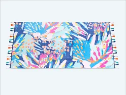 Tatienne Toalla Playa Flecos Abst Multi