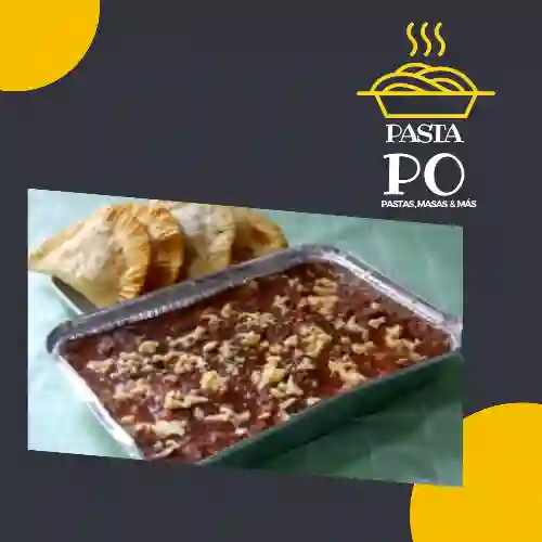 Lasagna Familiar + 4 Empanadas Queso