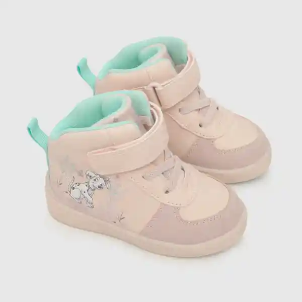 Zapatillas 101 Dalmatas de Bebé Niña Rosa Claro Talla 21 Colloky