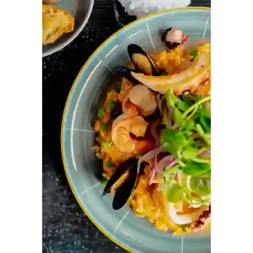 Arroz Cremoso con Frutos Del Mar