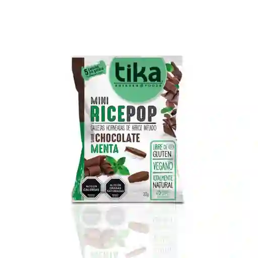 Tika Rice Pop Menta Chips
