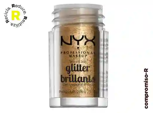 Nyx Professional Makeup Glitter Face Body Bronze