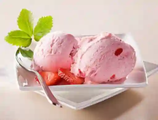 Helado de Frutilla