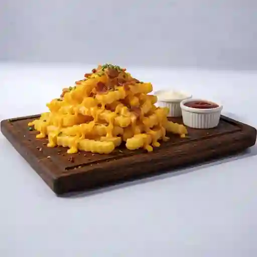 Papas cheddar