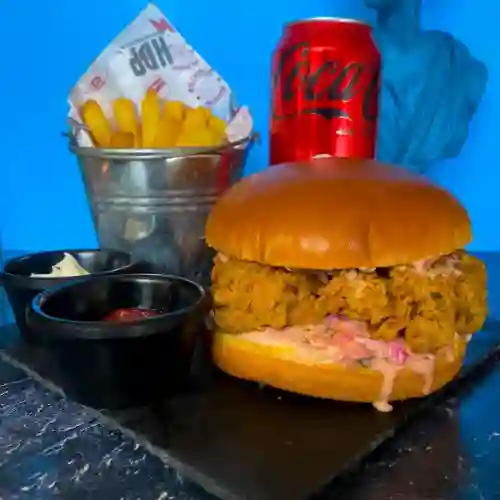 Combo Burger "dale Color Karifu"