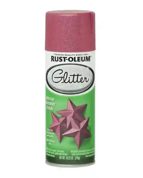 Pintura en Aerosol Glitter Brillantina Rosa Brillante 290 g