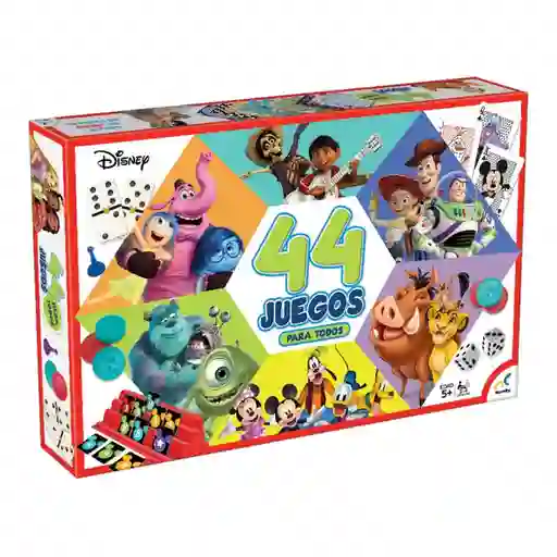 Disney Juego de Mesa 44 Juegos Pixar - - JCA-4284
