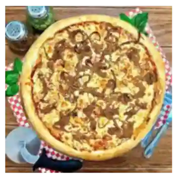 Pizza Margarita Mechada