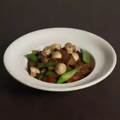 Filete con Champiñones