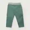 Pantalón Gabardina Niño Verde Militar Talla 2A Opaline