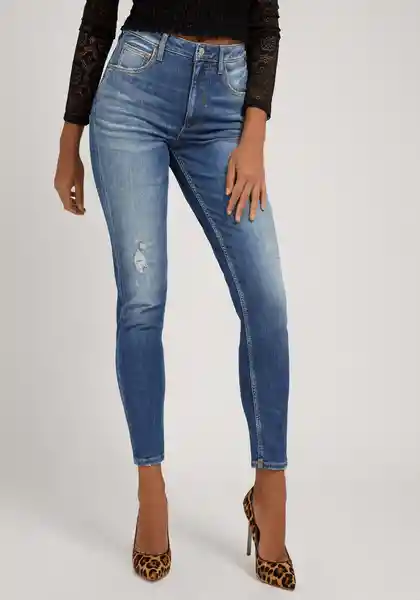 Jean Mom Jeanb Ladc Celeste Talla 27 Guess