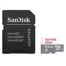 Sandisk · Micro Sd 100 Mps / Clase 10 De 64gb