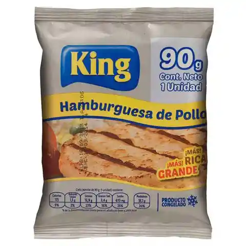King Hamburguesa Pollo
