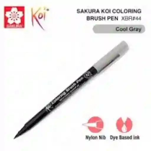 Sakura Marcador Brush Pen Gris Frío
