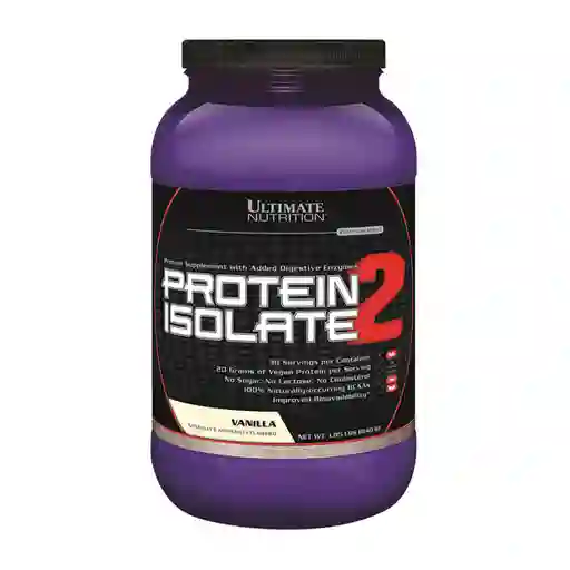 Ultimate Nutrition Proteína Isolate Vegetariana Vainilla