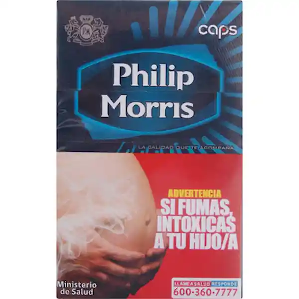 Philip Morris Cigarrillos Caps