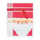 Set de Bolsa Navideñas Con Cinta 13 x 3 cm Casaideas