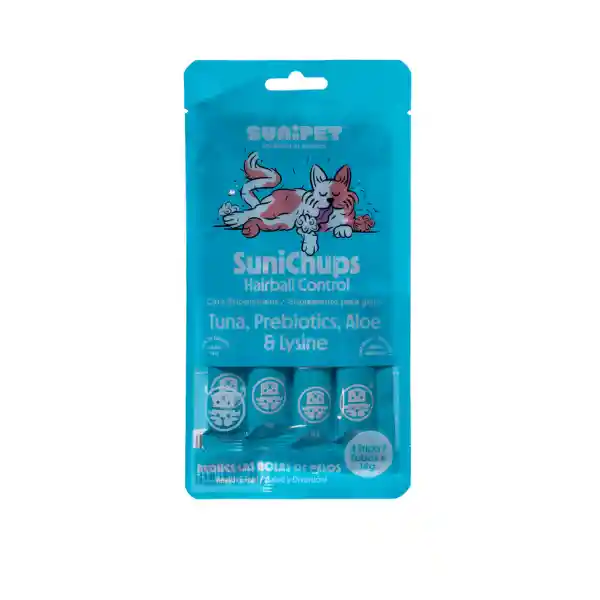 Sunichups Suplemento Gato Hairball Control