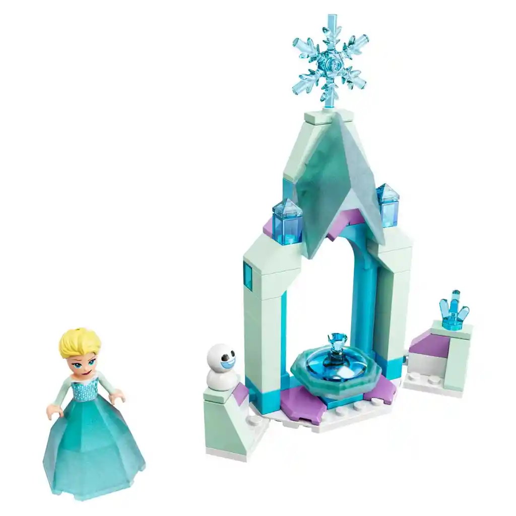 Lego Set de Construcción Patio Del Castillo de Elsa