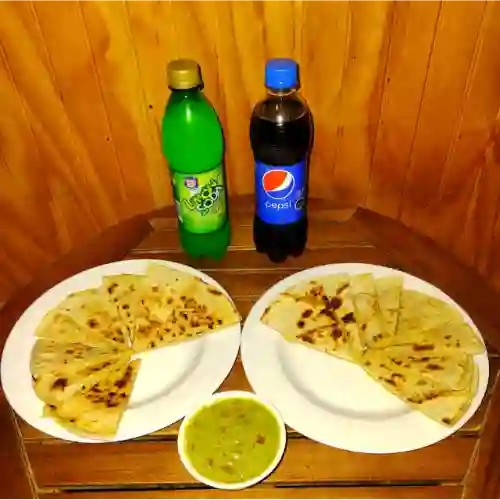 Combo 2 Quesadillas +Bebida 1.5L