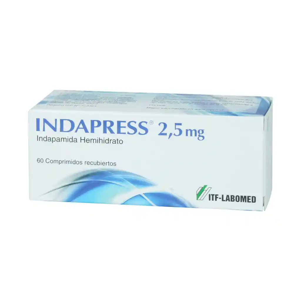 Indapress Diureticos Com.2.5Mg.60