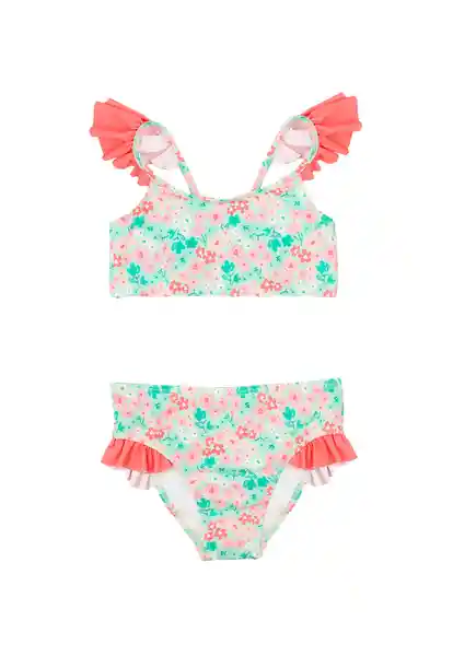 Bikini Spirit Kids Niña Verde Claro Talla 04 - 333