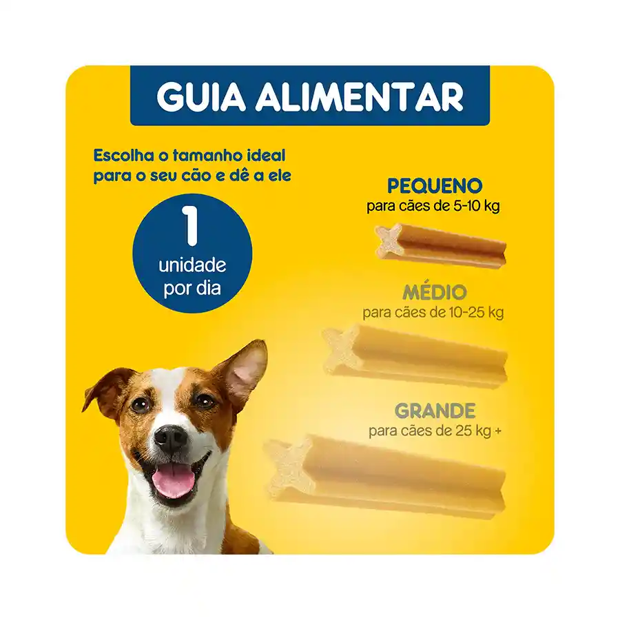 Pedigree Snack para Perros Dentastix Cuidado de Dientes Razas Pequeñas
