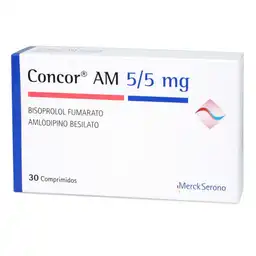 Concor Am 5/5Mg. Caja 30Comp.