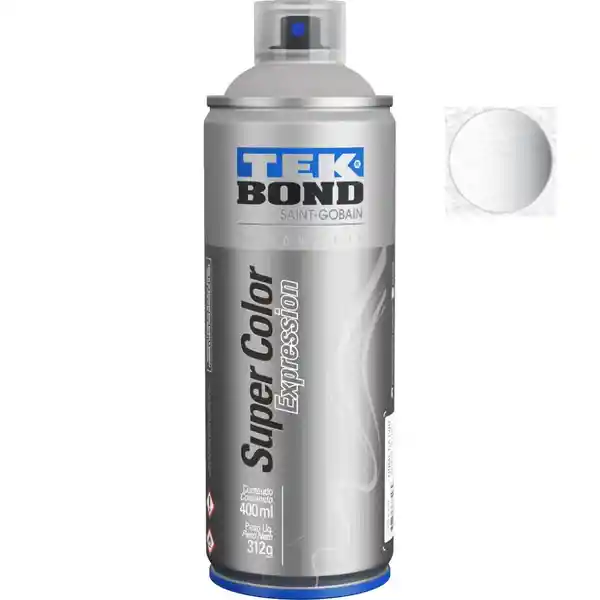 Tek Bond Pintura en Aerosol Spray Expression Technical White