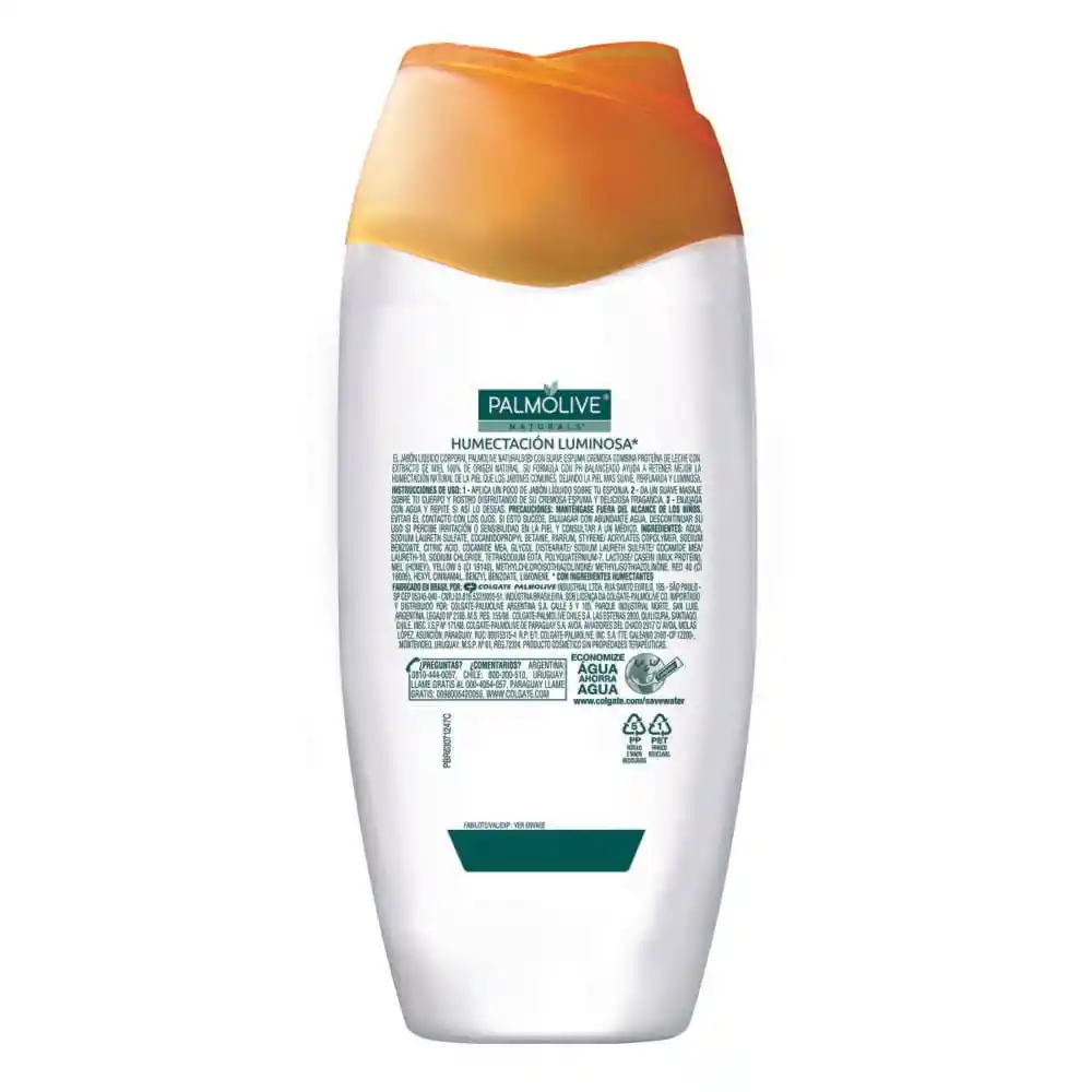 Palmolive Jabon Liquido Shower Leche Y Miel