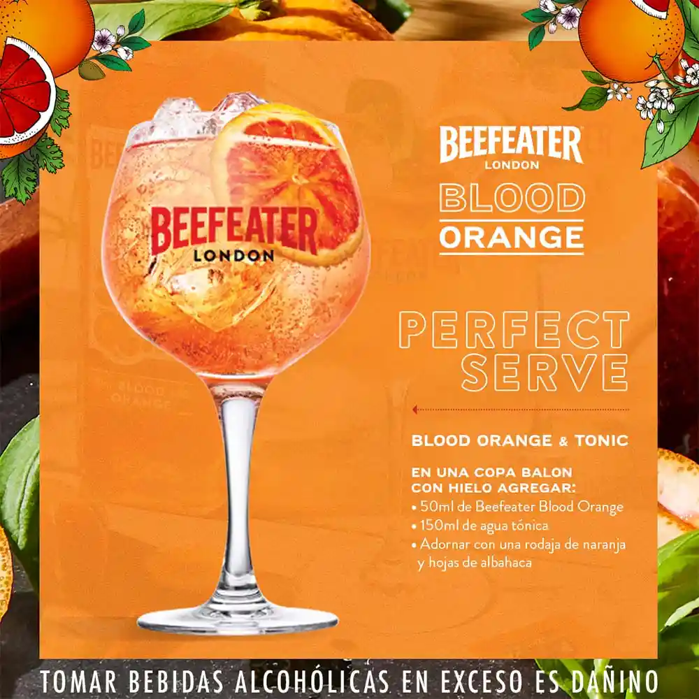 Beefeater Ginebra Orange Blood 37.5°