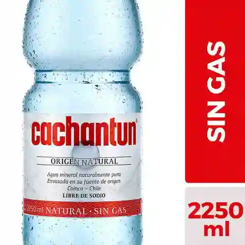 Cachantun Agua Mineral Sin Gas 2.25 Litros