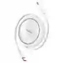 Baseus Cable Carga Rápida Mini Tipo C a Tipo C 100W Blanco 1 m