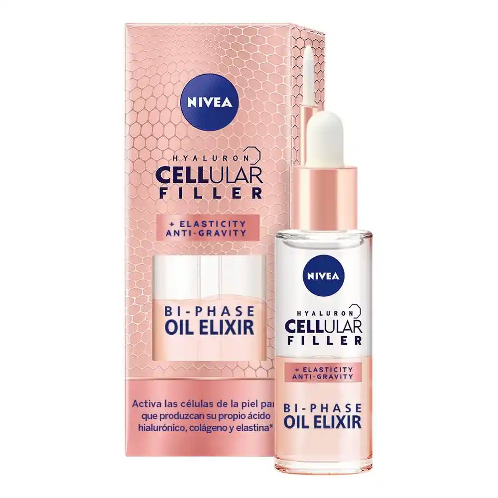 Nivea Serum Aceite Bifásico Hyaluron Cellular Filler