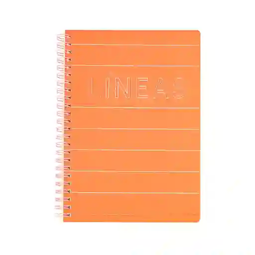 Cuaderno Espiral 80 Hojas Con Líneas