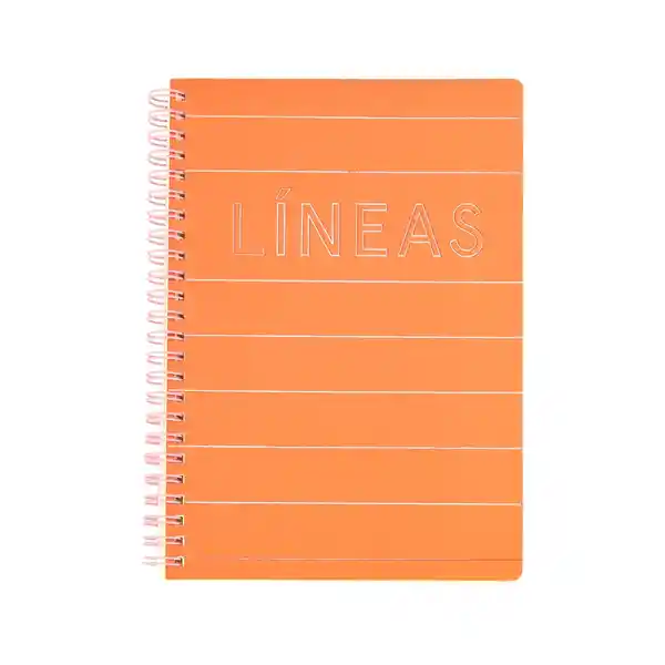 Cuaderno Espiral 80 Hojas Con Líneas