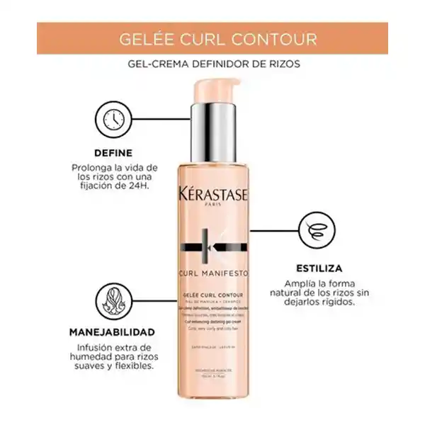 Gel-crema Definidor De Rizos Curl Manifesto Gelée Contour