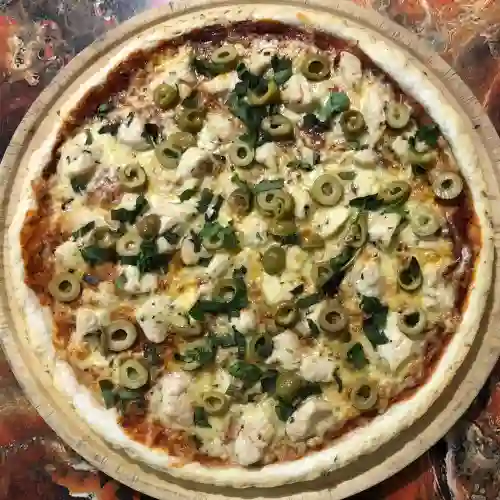 Pizza Pollo Pesto 38 Cm