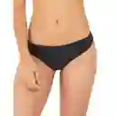 Bikini Calzón Tanga Costura Invisible Negro Talla XL Samia