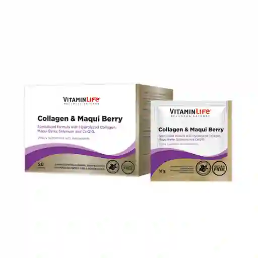 Vitaminlife Suplemento Alimenticio Collagen & Maqui Berry