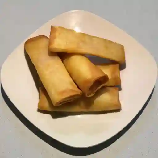 Arrollado de jamón y queso