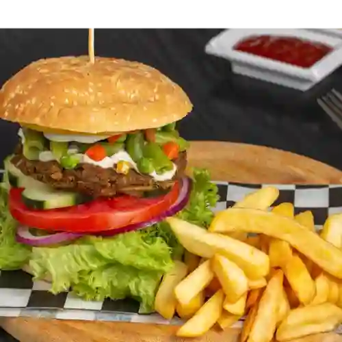 167-burger Veggie de Lenteja