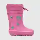 Botas de Lluvia Para Niña Color Morado Talla 22 Colloky